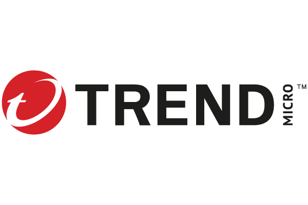 The Trend Micro logo featuring a red and white emblem to the left of the word 'TREND MICRO' in bold black letters.