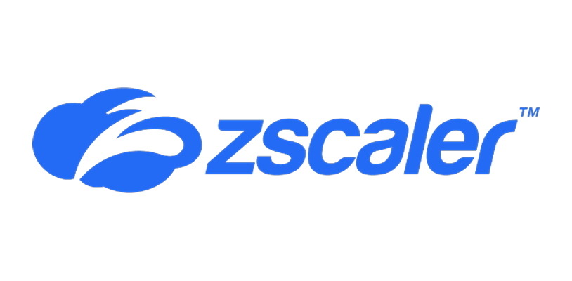 The Zscaler logo in blue text and icon, representing the Zscaler company.