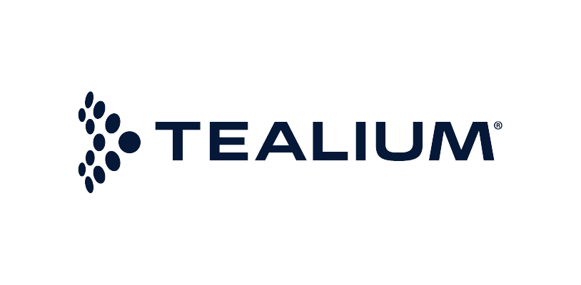 Tealium company logo with circular blue icon and wordmark, used for JP Summit 2025 event.