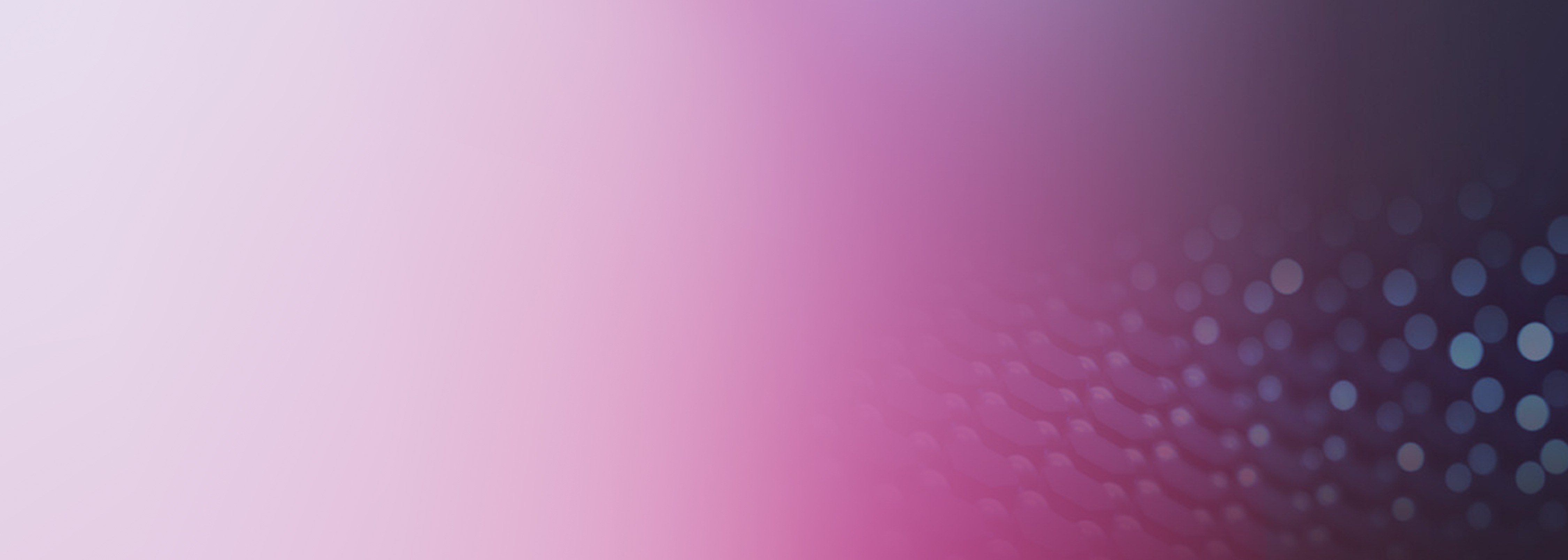 Abstract background with a gradient of pink and purple hues, featuring a pattern of circular light spots on the right side. Used for EKS Anywhere Bare Metal Support in AWS containers product imagery.