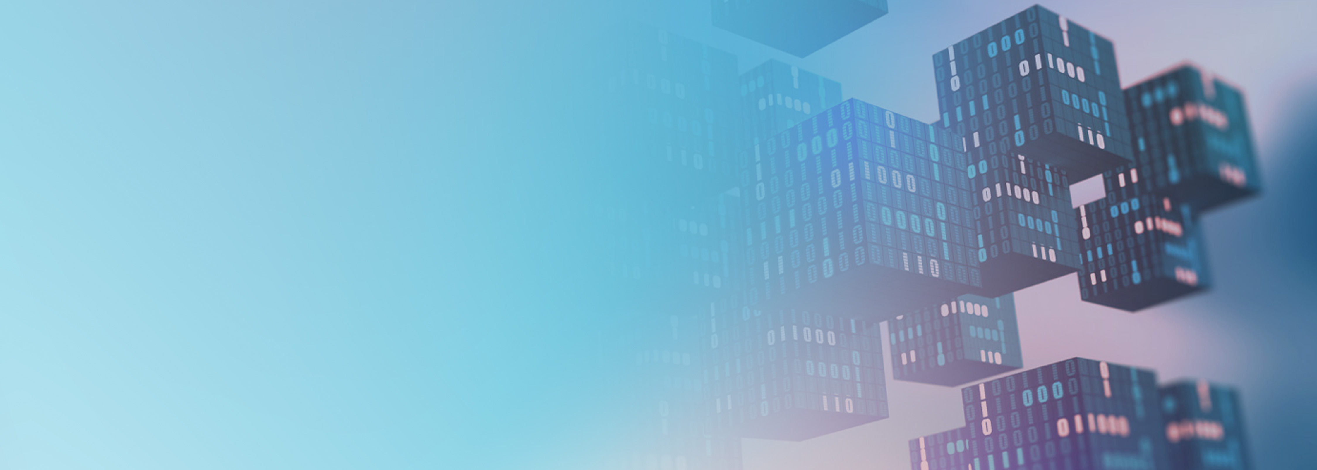 Abstract image depicting digital data blocks representing the concept of restoring export data in AWS DynamoDB.