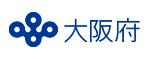 Osaka logo in blue text on a white background