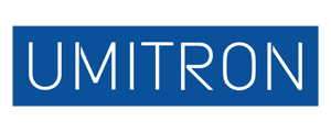 UMITRON company logo in blue with white text.