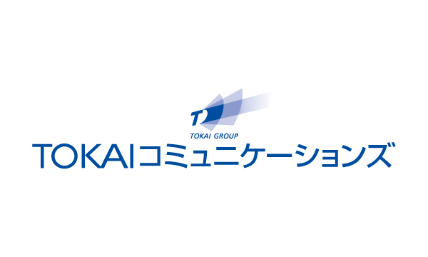 The logo of TOKAI Communications, featuring blue stylized Japanese text and the TOKAI GROUP symbol.