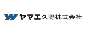 Logo of Yamae Group Holdings Company with Japanese text and blue graphic symbol.