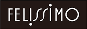 Felissimo company logo in Japanese, white stylized text on a dark background.