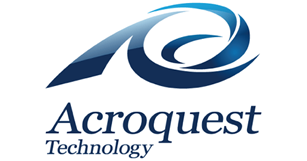 Logo of Acroquest Technology featuring a stylized blue swirl design.