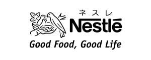 Nestlé logo with a bird on a nest and the slogan "Good Food, Good Life."