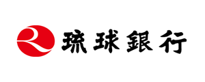 The logo of Ryugin Bank, featuring a red circular design with a stylized 'R' and Japanese characters next to it.