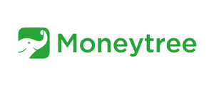 Logo of Moneytree with a green elephant icon and the word 'Moneytree' in green text.