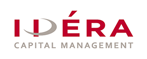 Logo of IDERA Capital Management featuring red text and a stylized design element above the company name.