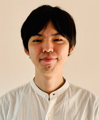 Portrait photo of a male case study speaker named Endo, wearing a white shirt and facing forward against a plain background.