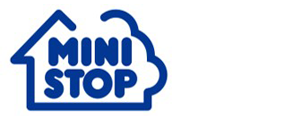 MINISTOP blue logo with house outline