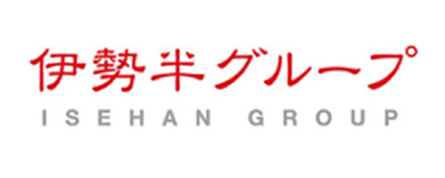 The logo of ISEHAN Group, featuring Japanese text in red and the English text 'ISEHAN GROUP' below in gray.