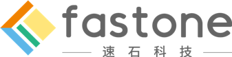 Logo for Fastone featuring stylized color graphics and the Chinese text '凌石科技' below the English brand name.