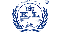 Kelun logo featuring a blue crown above the letters 'K L' with a dove and laurel wreath emblem. The text 'KELUNDAYAOCHANG' encircles the top of the logo.