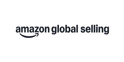 Amazon Global Selling logo with the text 'amazon global selling' and the Amazon smile arrow.