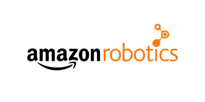 Amazon Robotics logo featuring the Amazon wordmark and robotics icon.