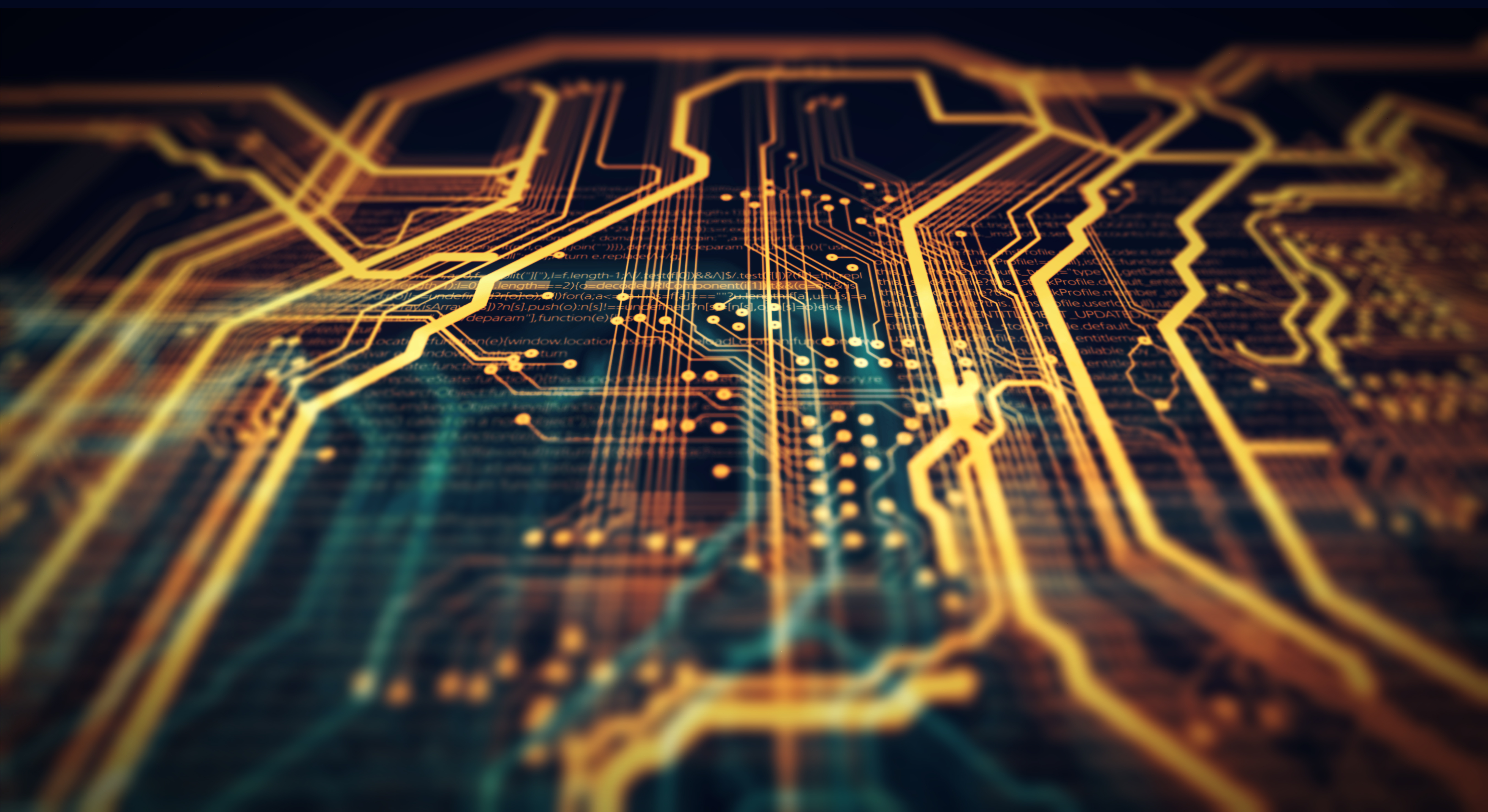 Orange and green technology background circuit board and html code,3D illustration/Orange and green technology background; Shutterstock ID 518160499; PO: TR : COUNTRY EXPANSION COMPUTERS DESKTOP COMPONENTS ID#1123032; Job: Country Expansion; Client: Computer; Other: TR
