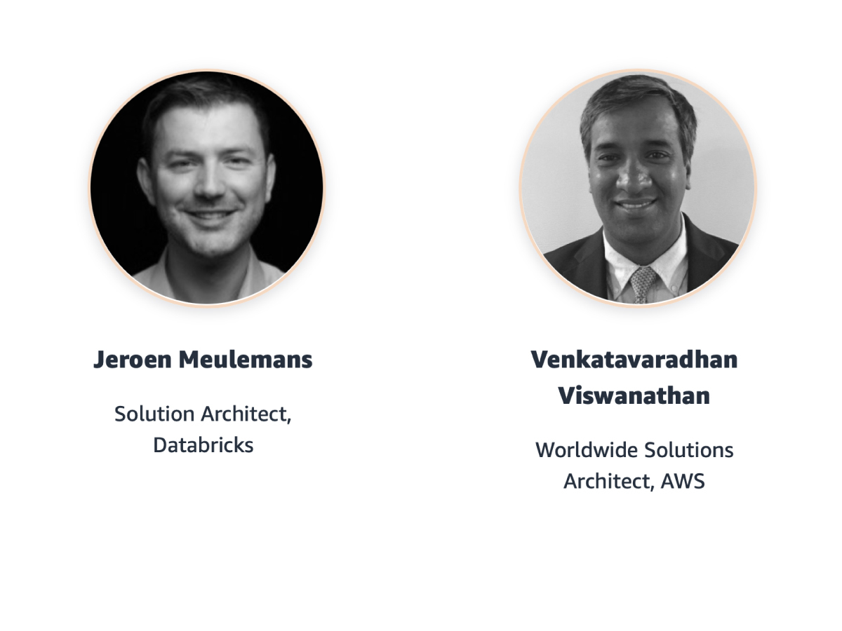 Manage cost for data and AI workloads webinar speakers