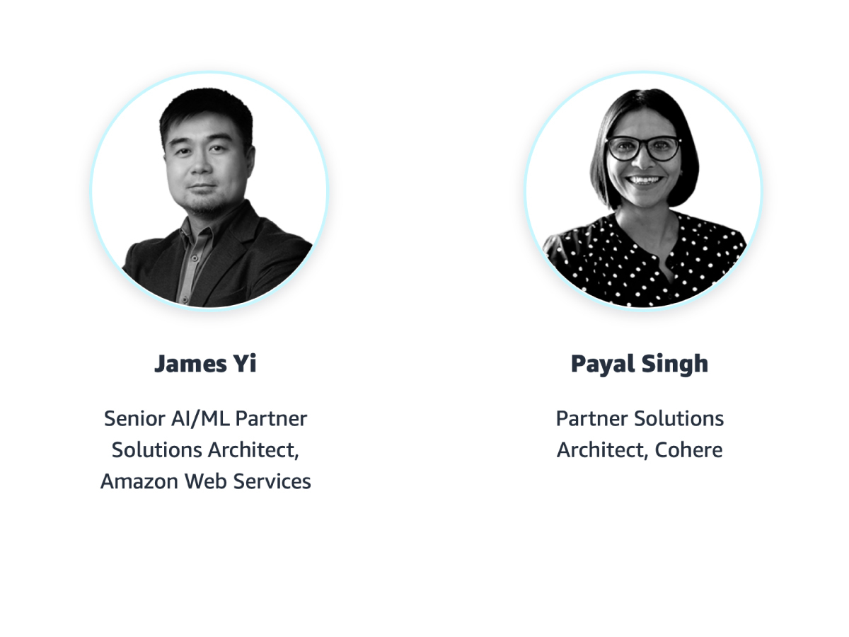 Accelerate decision-making with intelligent enterprise search webinar speakers