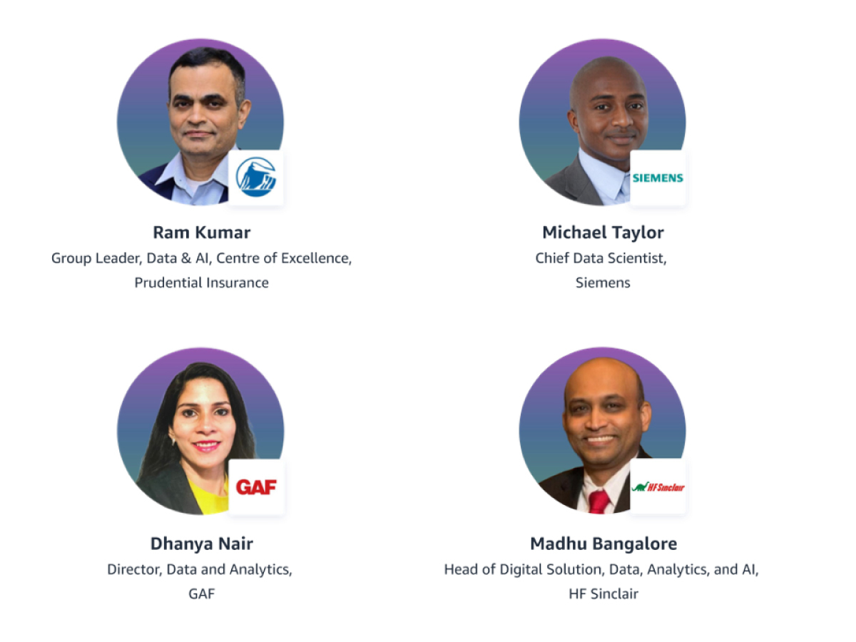 Build strong data foundations for agentic AI at scale webinar speakers