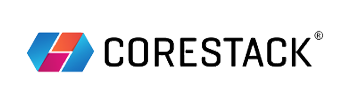 CoreStack logo with colored geometric icon and text, as used on AWS Marketplace.