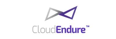 CloudEndure logo with a gray to purple gradient style