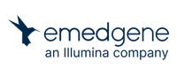 Emedgene logo for AWS Marketplace Life Science Solutions, 200x85 pixels.