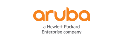 Aruba Virtual Gateway logo with the text 'aruba, a Hewlett Packard Enterprise company' in orange and gray.