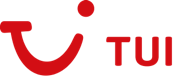 TUI red logo with transparent background