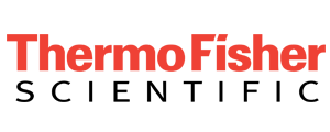 Thermo Fisher Scientific company logo featuring the company name in red and black text.