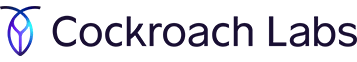 Cockroach Labs full logo displayed horizontally in full color on a light background.