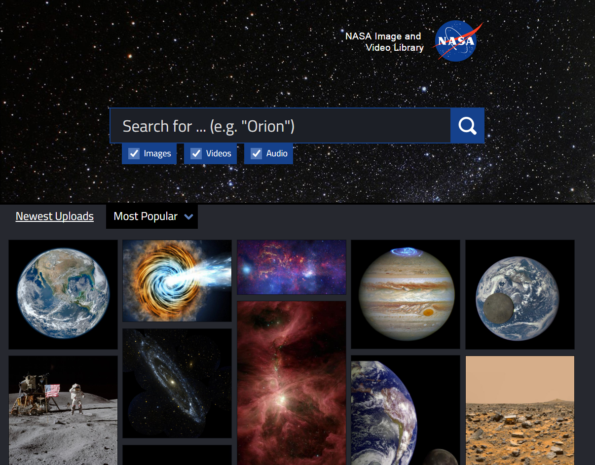 nasa screen