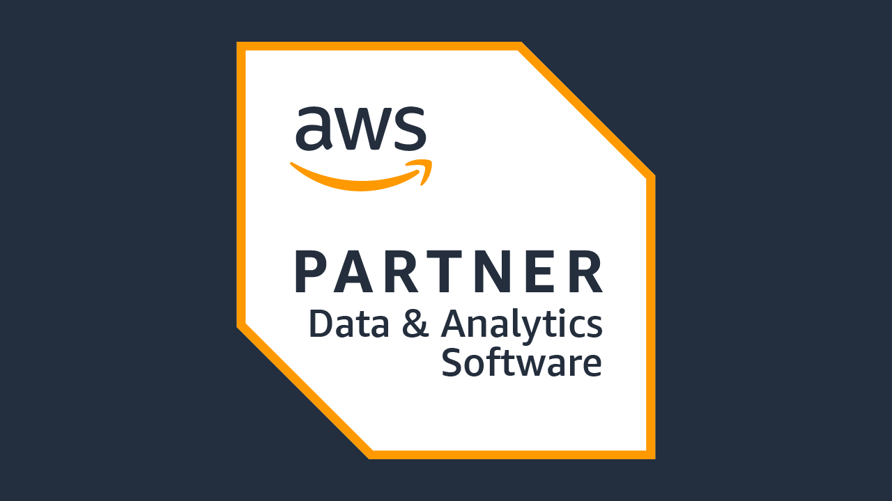 Logo AWS Partner Network Data e Analytics Competency