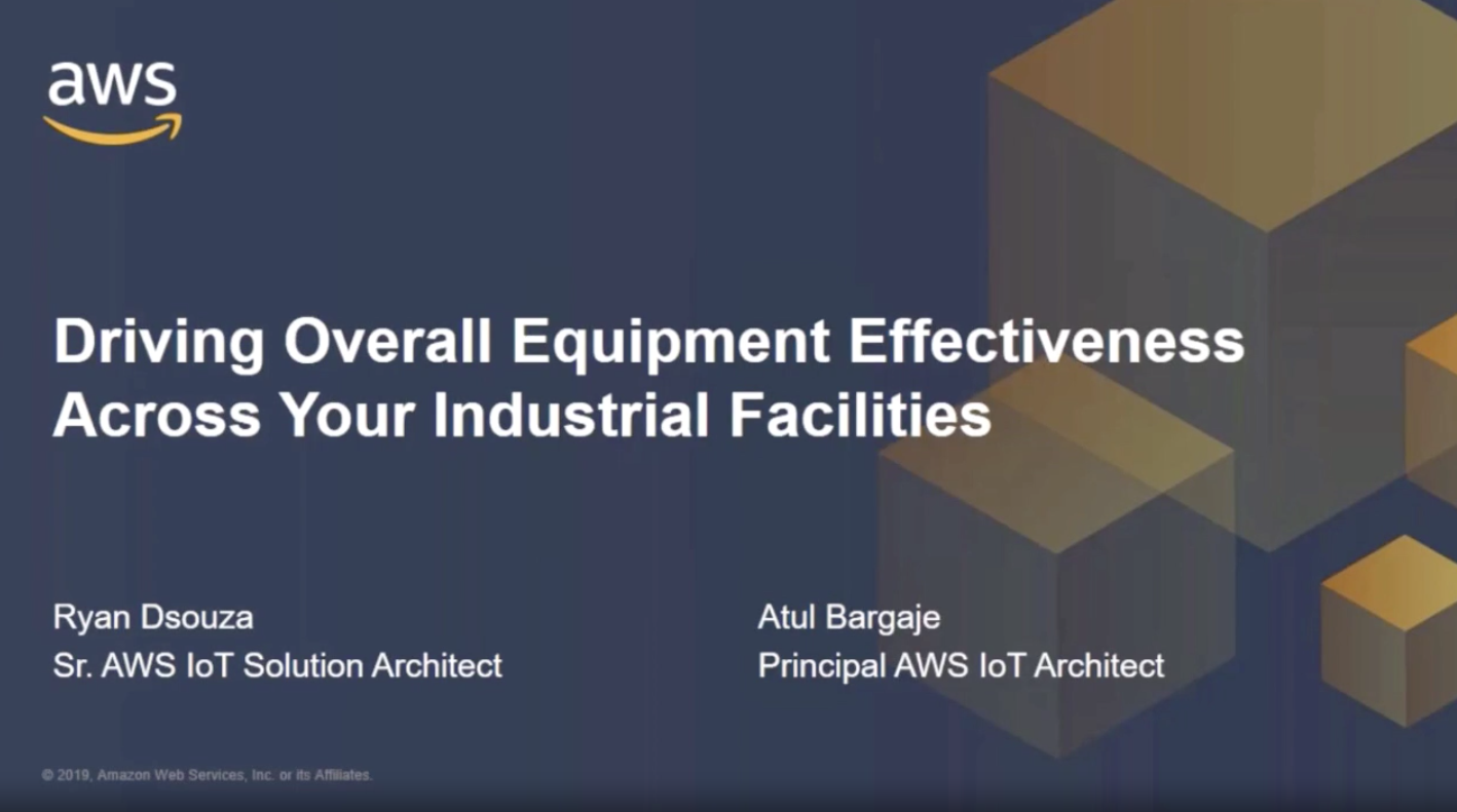 Driving Overall Equipment Effectiveness (OEE) Across Your Industrial Facilities (Efectividad total del equipo, [Overall Equipment Effectiveness, OEE]) en sus centros industriales