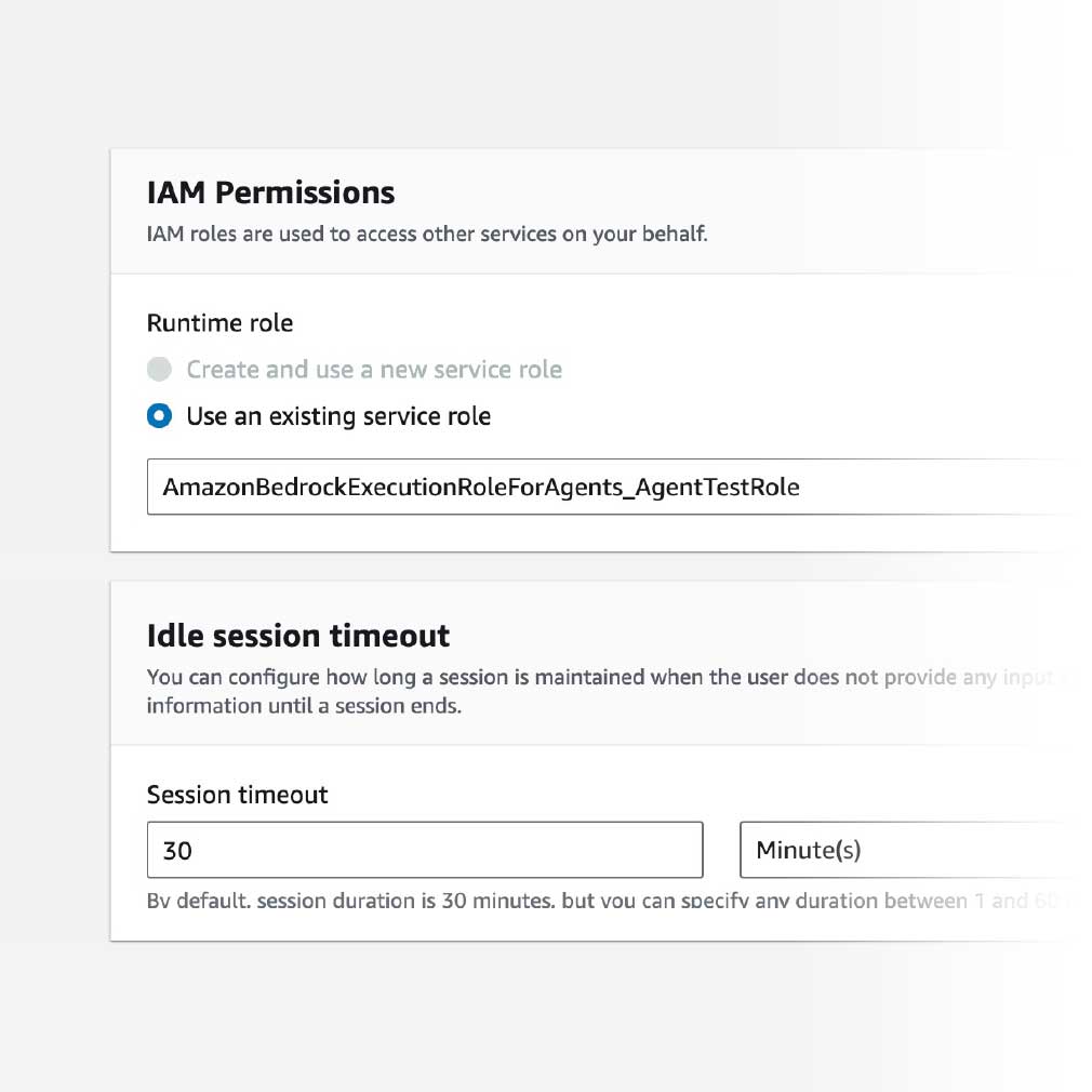 Une image présentant la page des paramètres formels du service Amazon S3, fournissant diverses options et configurations