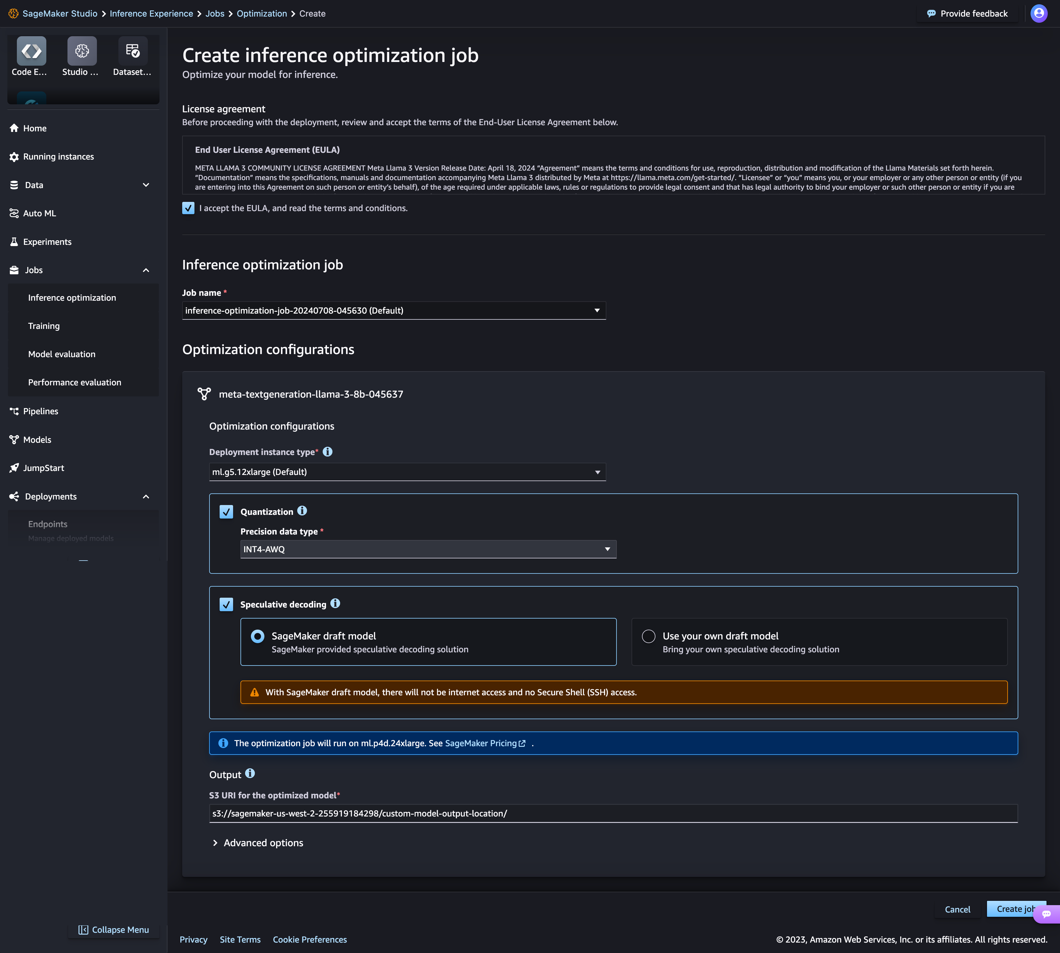 An image showcasing the evaluate metrics in one glance