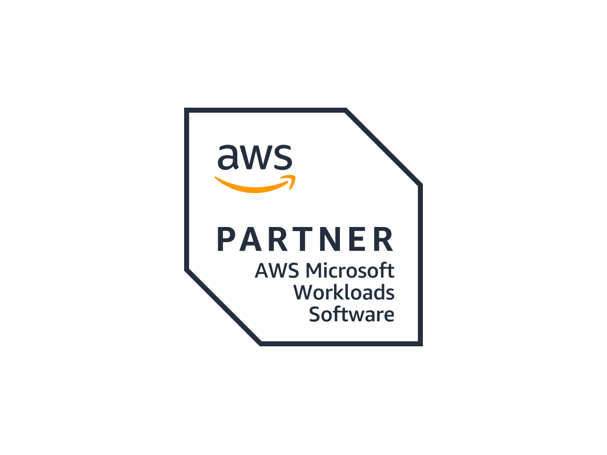 Partner AWS Microsoft Workloads Software badge