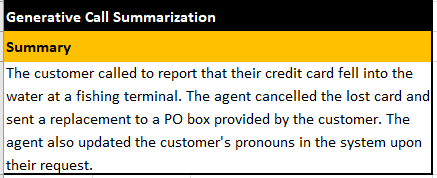 Aumente a produtividade nas centrais de atendimento com o resumo de chamadas baseadas em IA generativa