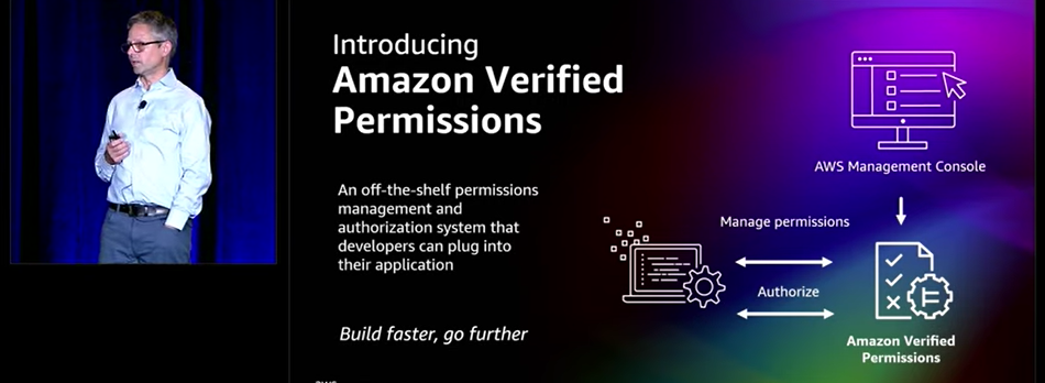 Captura de tela do v&iacute;deo Amazon Verified Permissions