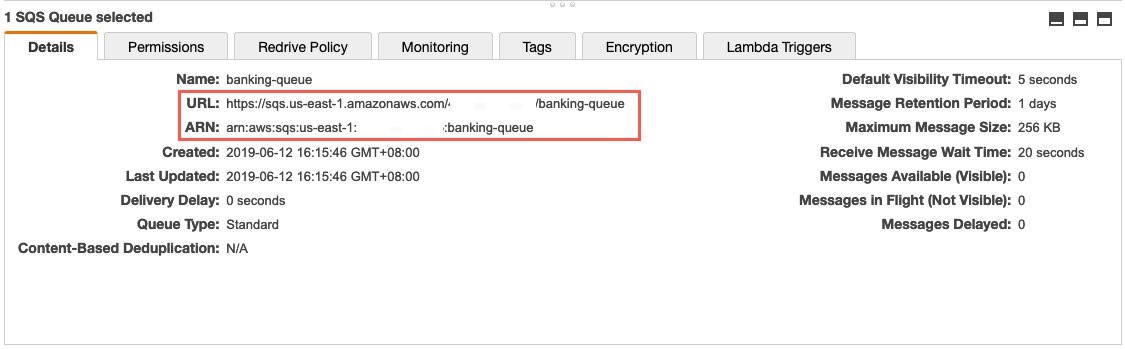 serverless sqs queue