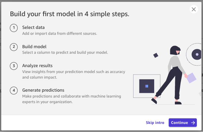 Paso&nbsp;4: crear, entrenar y analizar un modelo de ML