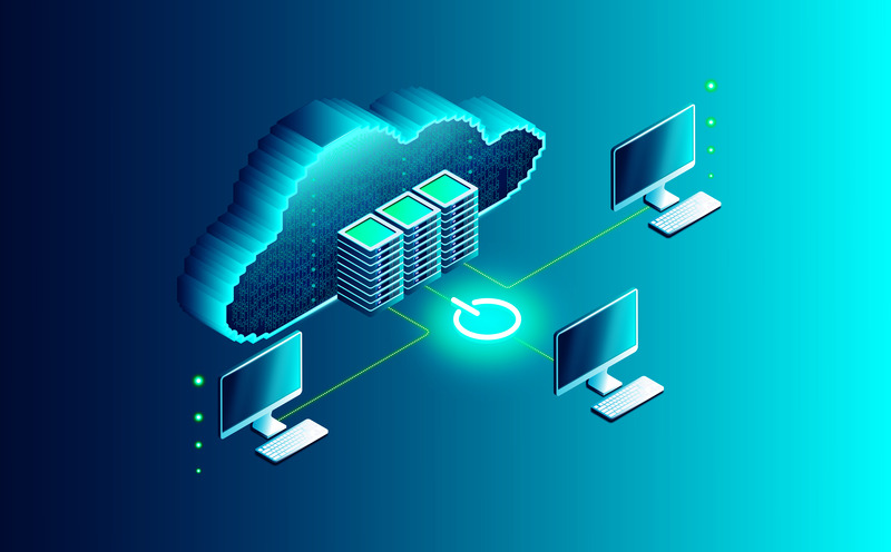 cloud storage illustration