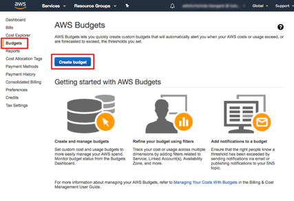 無料利用枠と aws budgets を使用して aws のコストを管理する方法 aws