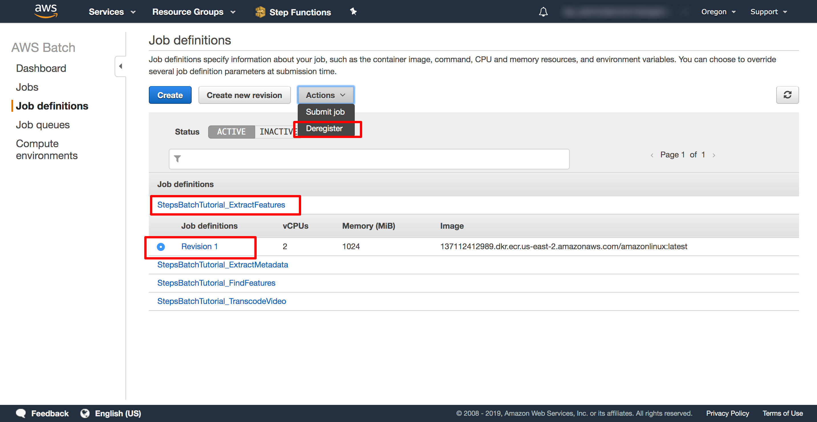 Delete batch queues and compute environment