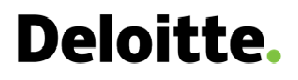 Deloitte ロゴ