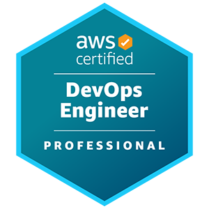 Badge AWS Certified DevOps Engineer&nbsp;-&nbsp;Professionnel