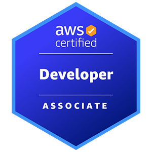 Badge AWS Certified Developer&nbsp;&ndash; Associ&eacute;