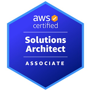 Abzeichen zu AWS Certified Solutions Architect &ndash; Associate